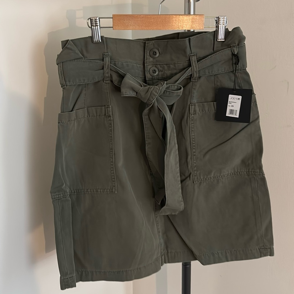 NWT Joe’s Jeans chino cargo skirt